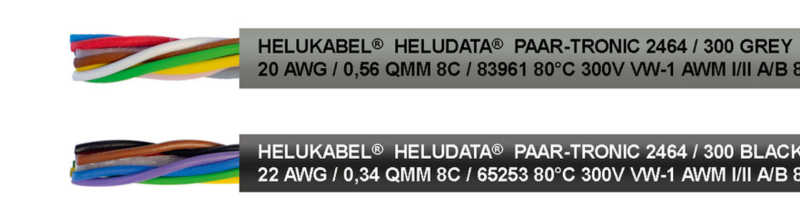 HELUDATA® PAAR-TRONIC 2464 / 300 GREY / HELUDATA® PAAR-TRONIC 2464 / 300 BLACK