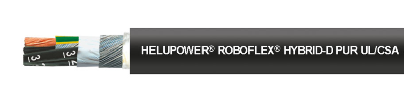 HELUPOWER® ROBOFLEX® HYBRID-D PUR UL/CSA