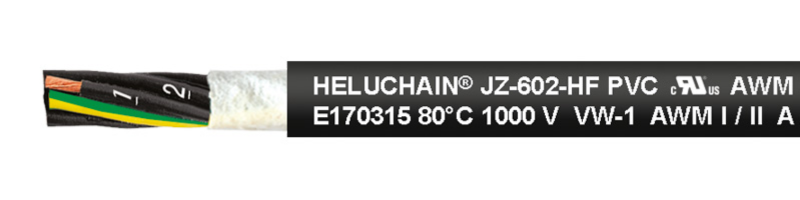 HELUCHAIN® JZ-602-HF PVC UL/CSA