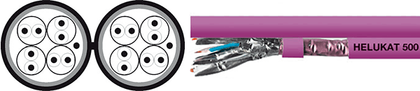 HELUKAT 500 F-FTP duplex