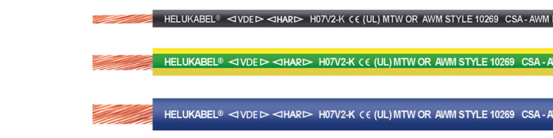 FIVENORM H07V2-K / 07V2-K / H07V-K / 07V-K