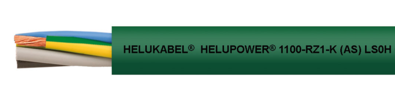 HELUPOWER® 1100-RZ1-K LS0H GREEN