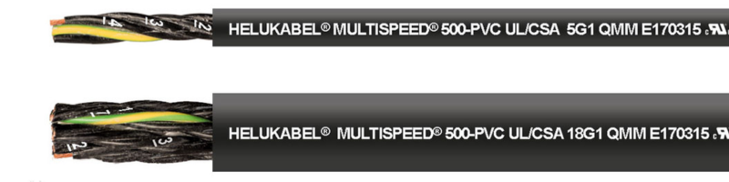 MULTISPEED® 500-PVC UL/CSA