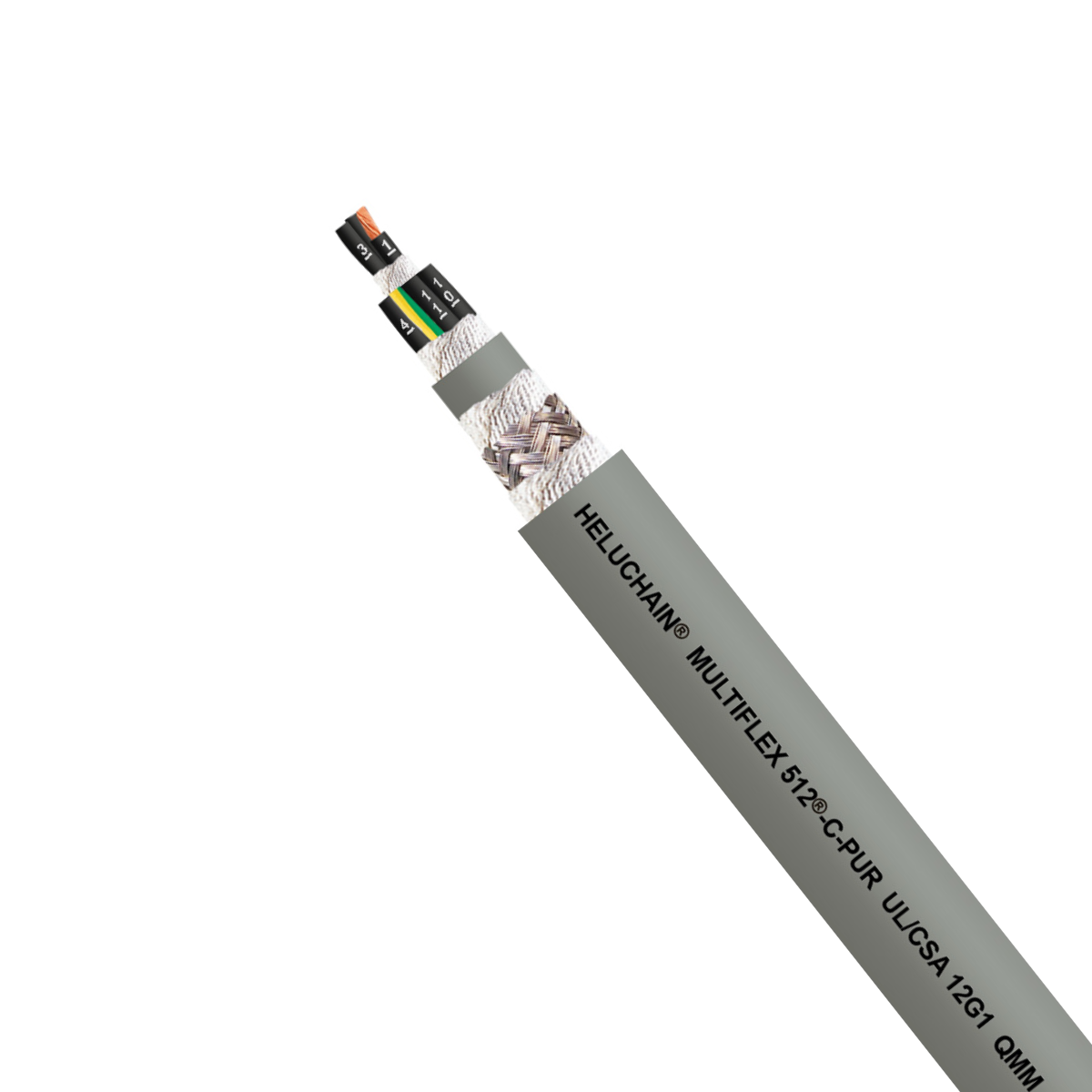 Кабелі Drag Chain з PUR оболонкою UL/CSA