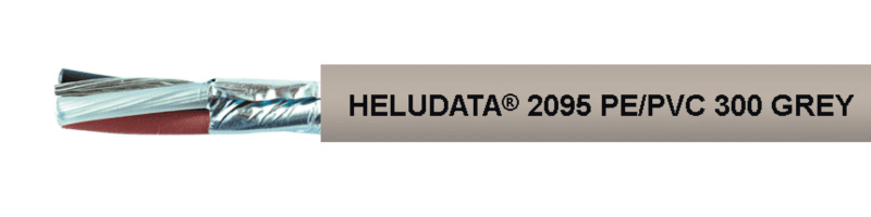 HELUDATA® 2095 PE/PVC 300 GREY