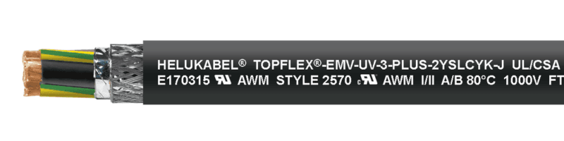 TOPFLEX®-EMV-UV-3-PLUS-2YSLCYK-J UL/CSA