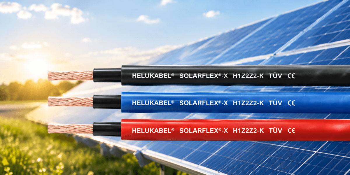 Кабель SOLARFLEX®-X H1Z2Z2-K для сонячних електростанцій — надійне підключення сонячних панелей