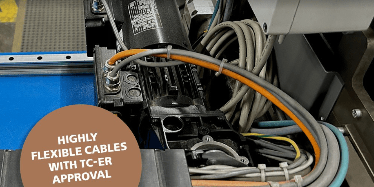 Високогнучкі кабелі для систем тягових ланцюгів та відкритої установки