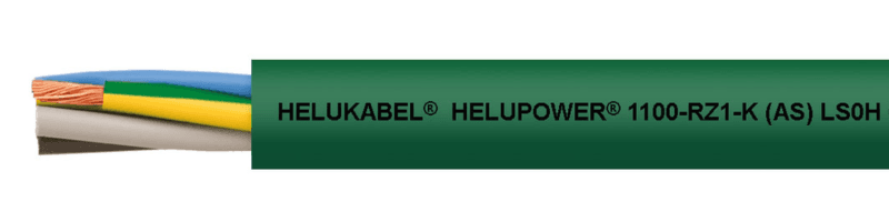 HELUPOWER® 1100-RZ1-K LS0H GREEN